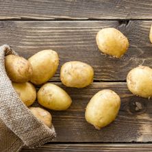 Kartoffeln für Gulaschsuppe